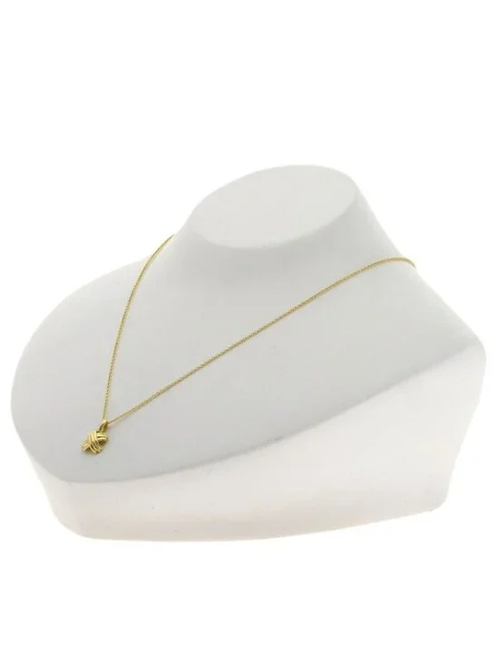 Tiffany & Co Signature Necklace 18k Yellow Gold - Picture 4 of 4